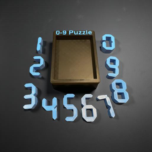 Lär dig siffrorna med lek – 0–9-pussel för barn
