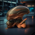 Alien Figur – För den Äkta Samlaren - 3D printad