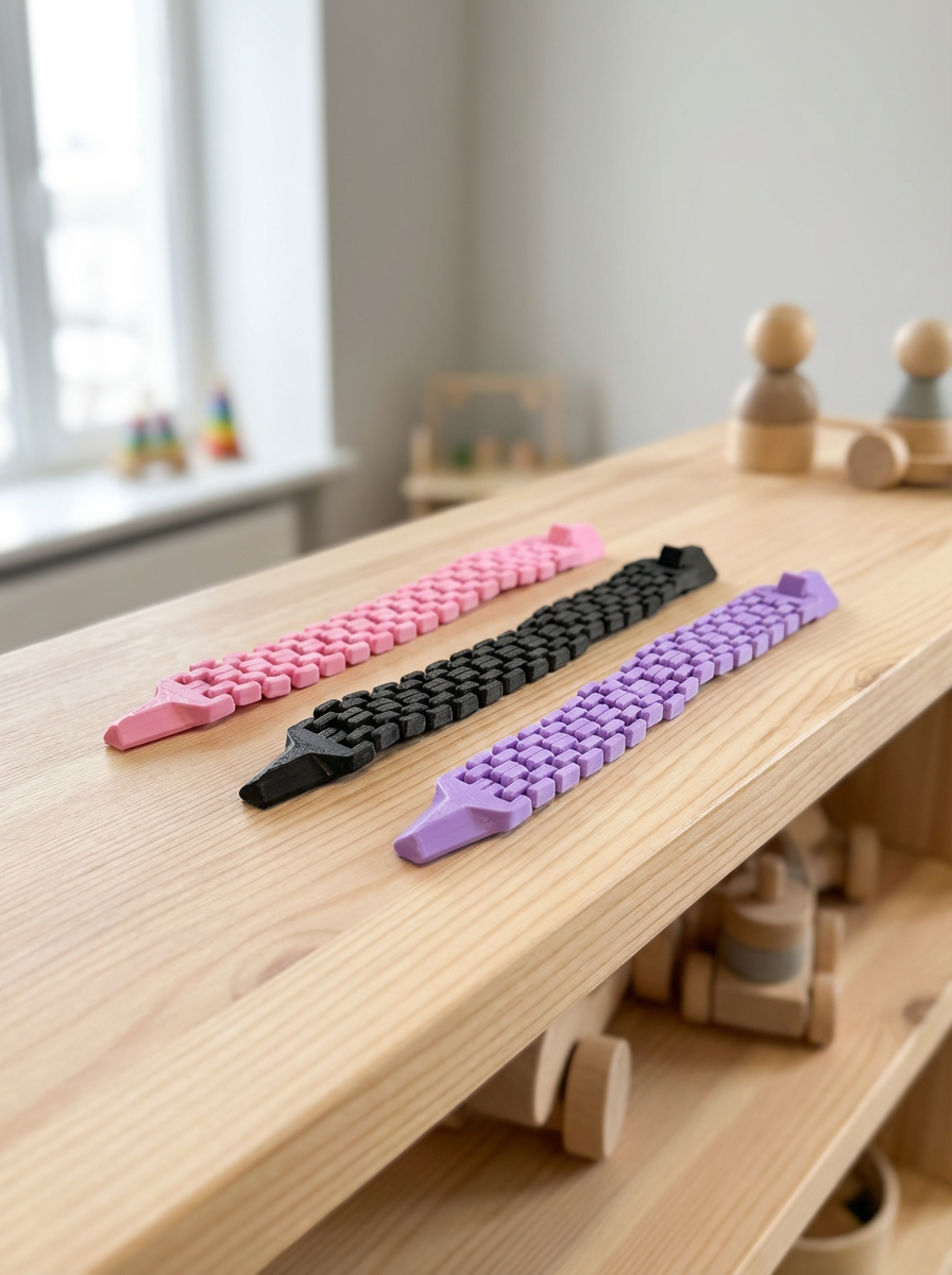 Färgglatt Fidgetarmband för Barn