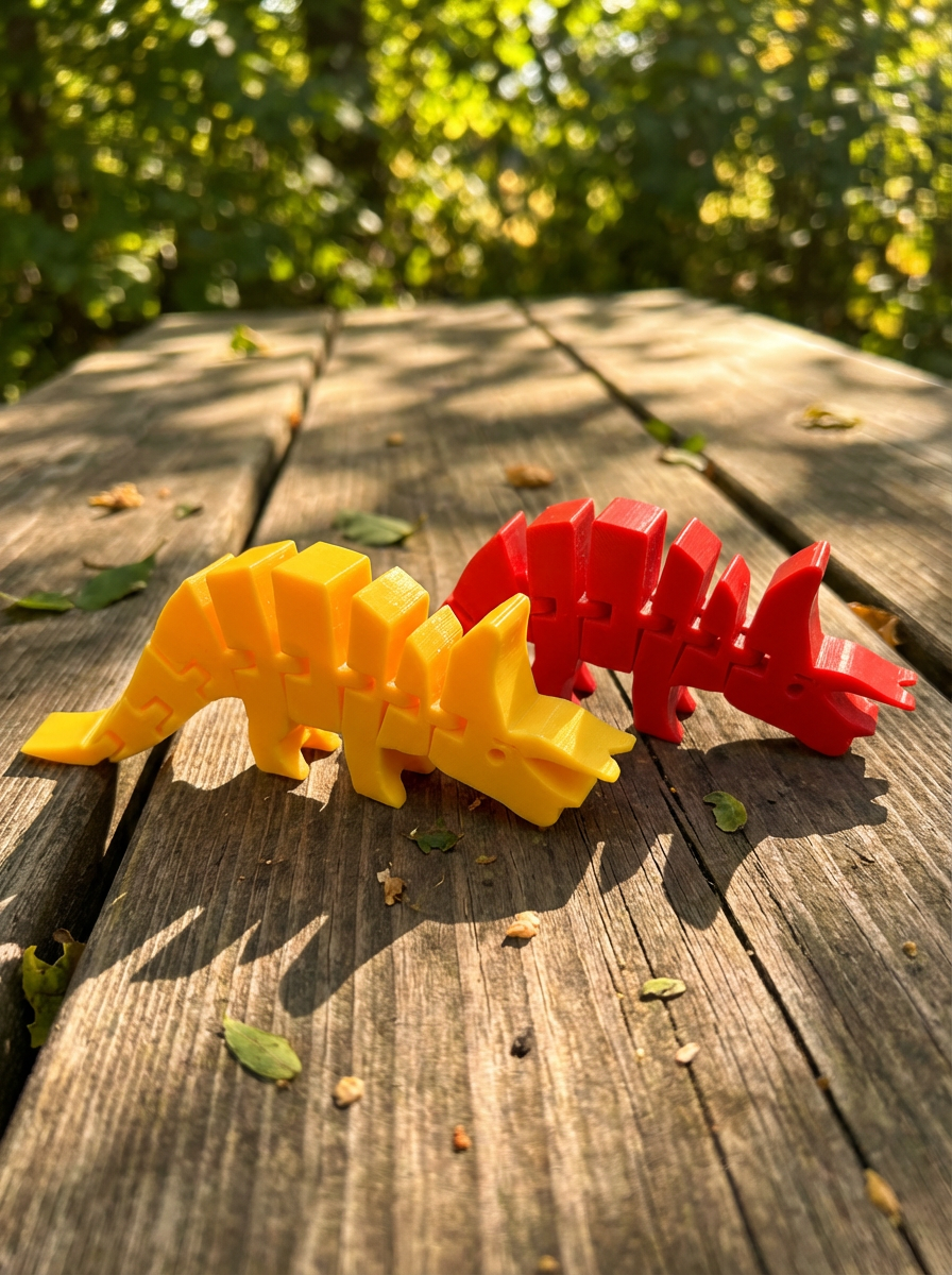 Flexibel Dinosaurie