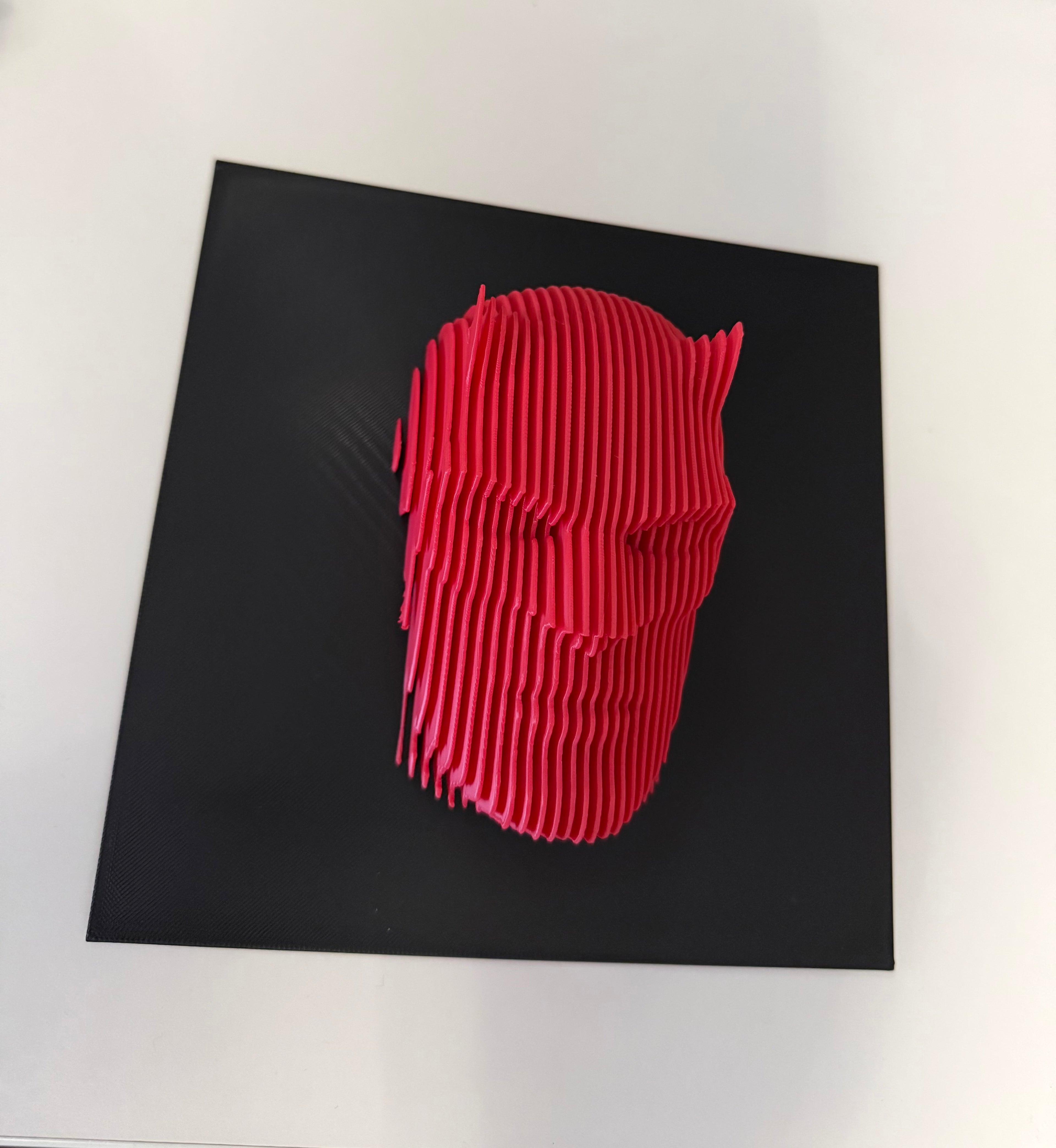 DAREDEVIL VÄGGDEKOR – ANSIKTE I FLER DIMENSIONER - 3D printad