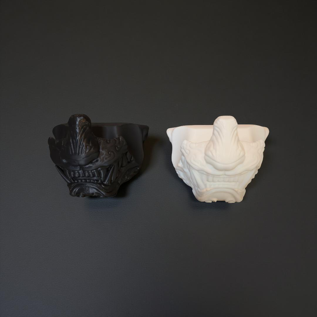 SKULL STAND – PS5-KONTROLLENS TRON - 3D printad