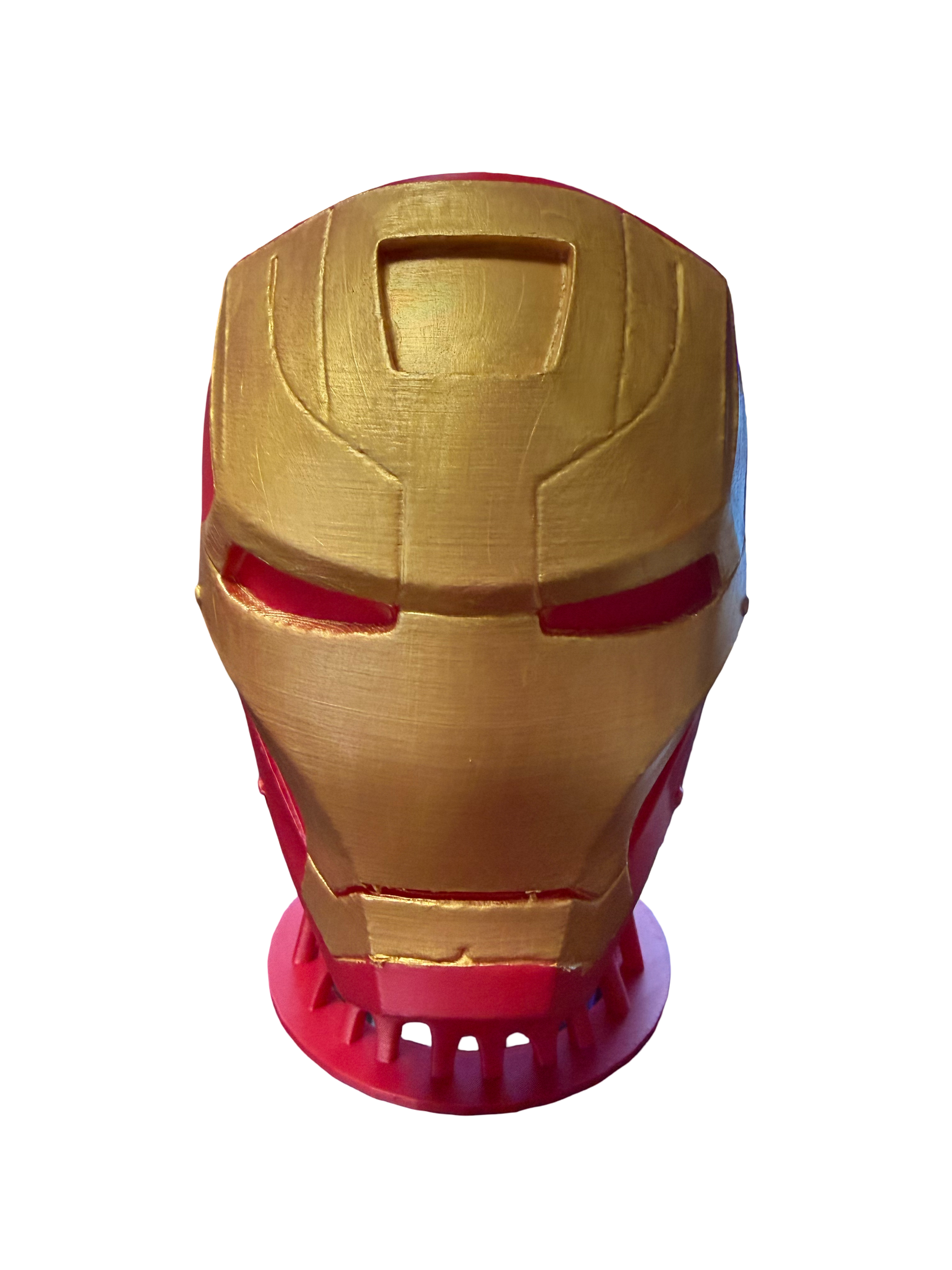 IRON MAN HÖRLURSHÅLLARE – 3D printad