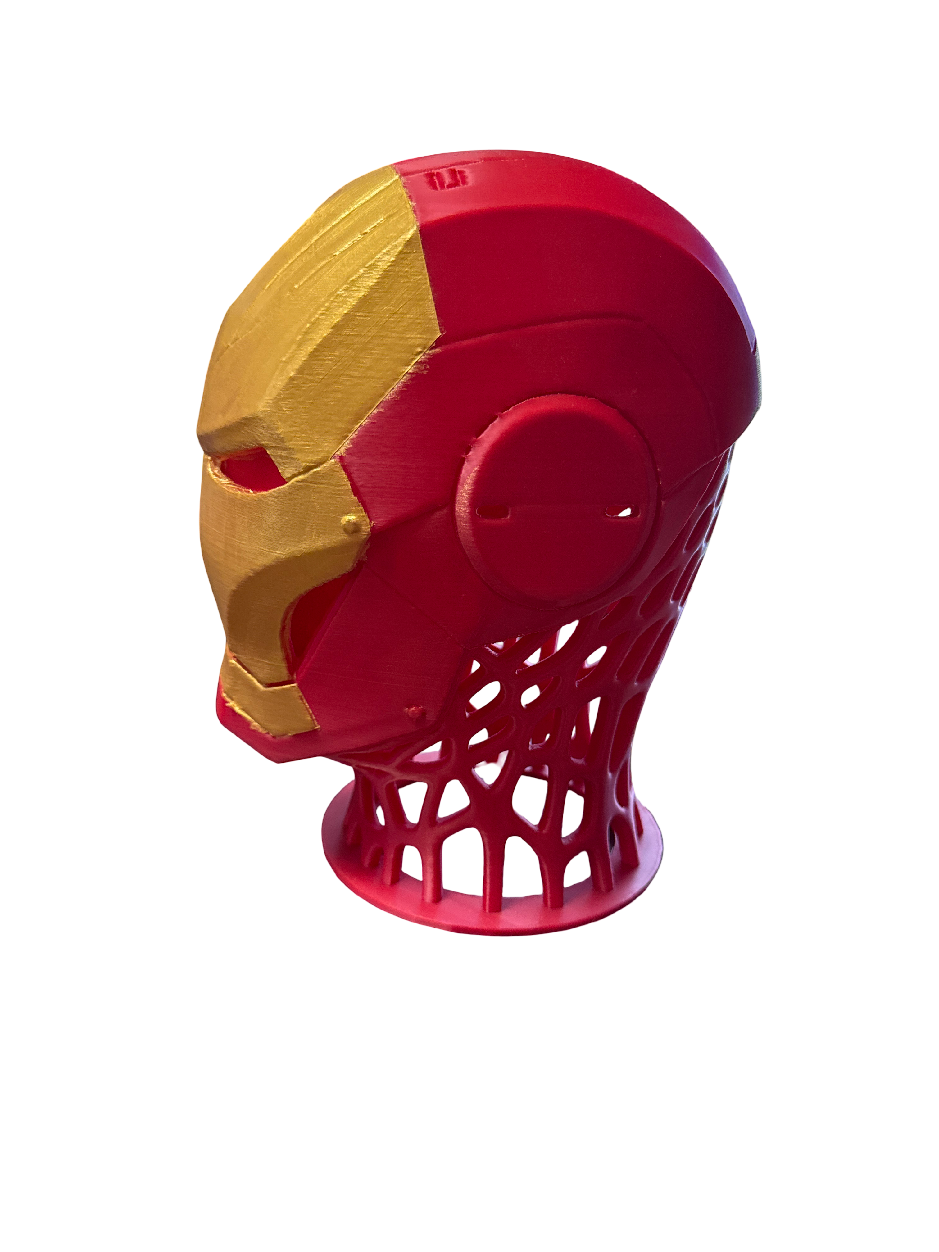 IRON MAN HÖRLURSHÅLLARE – 3D printad