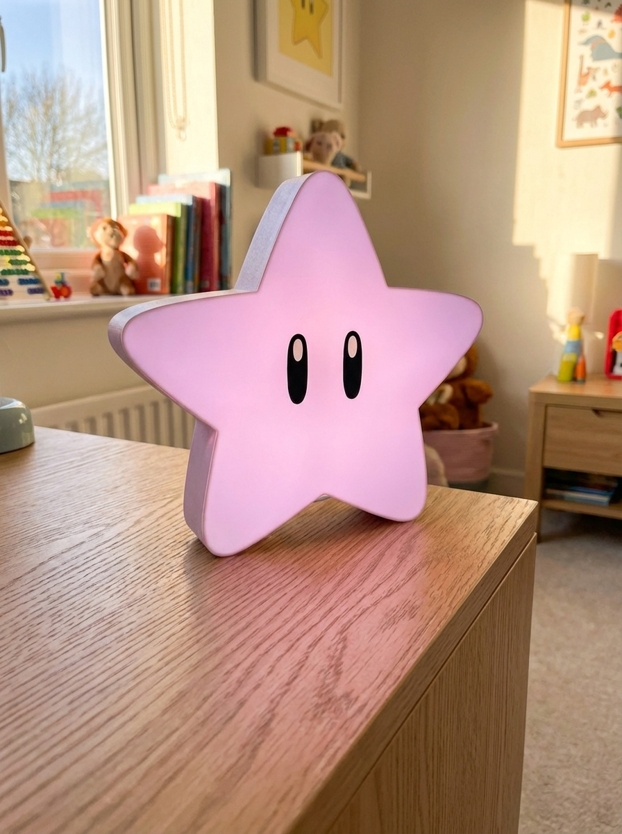 En lampa som sprider ren glädje