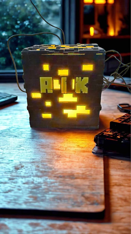 Bordslampa (Stockholms modellen) - 3D printad