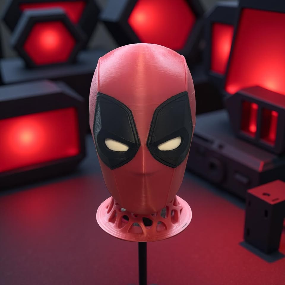 Deadpool Hörlursställ - 3D printad