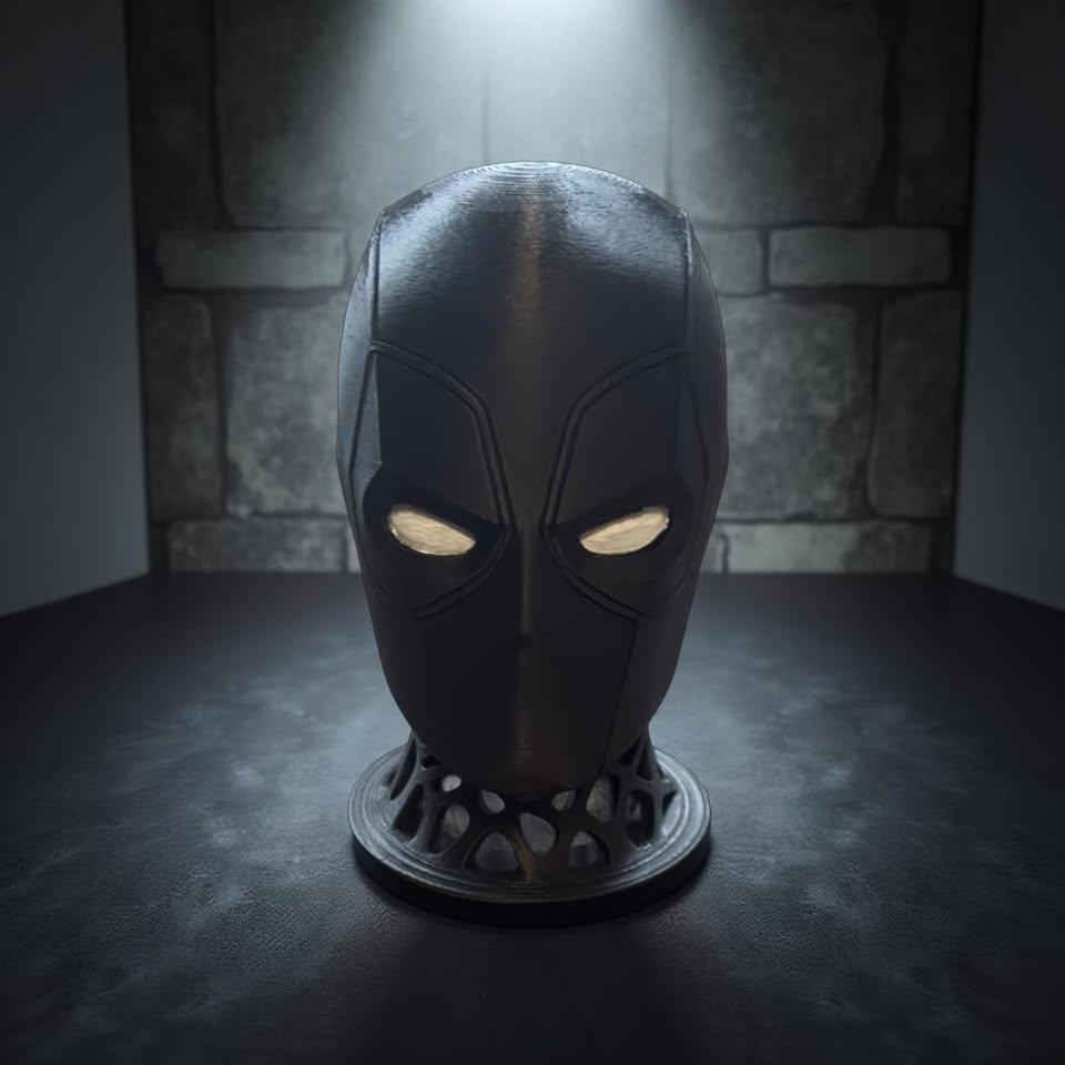 Hörlurshållare Deadpool the bad one - 3D printad